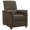 VidaXL Fauteuil inclinable Marron Tissu 1 VidaXL Fauteuil inclinable Marron Tissu -Fauteuils Soldes image 1 338900