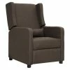 VidaXL Fauteuil inclinable Marron Tissu -Fauteuils Soldes image 1 339004