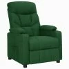 VidaXL Fauteuil inclinable Vert foncé Tissu -Fauteuils Soldes image 1 339088