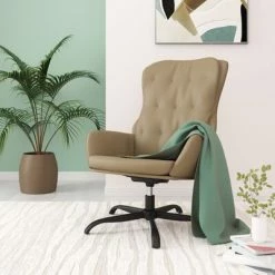 VidaXL Chaise de relaxation Cappuccino Similicuir -Fauteuils Soldes image 1 341246