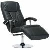 VidaXL Fauteuil TV Noir Similicuir -Fauteuils Soldes image 2 248587