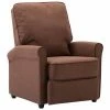 VidaXL Fauteuil inclinable TV Marron Tissu -Fauteuils Soldes image 2 248668