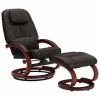 VidaXL Fauteuil inclinable avec repose-pied Marron Similicuir 2 VidaXL Fauteuil inclinable avec repose-pied Marron Similicuir -Fauteuils Soldes image 2 248703