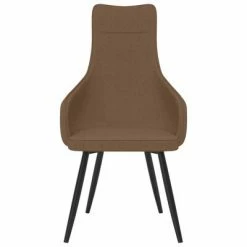 VidaXL Fauteuil Marron Tissu 9 VidaXL Fauteuil Marron Tissu -Fauteuils Soldes image 2 288595