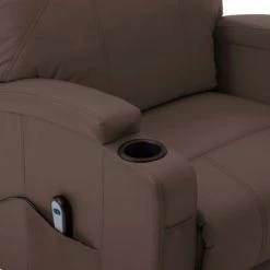 VidaXL Fauteuil inclinable Marron Similicuir 9 VidaXL Fauteuil inclinable Marron Similicuir -Fauteuils Soldes image 2 289752