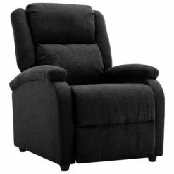 VidaXL Fauteuil inclinable électrique Noir Tissu -Fauteuils Soldes image 2 3098355