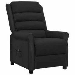 VidaXL Fauteuil inclinable électrique Noir Similicuir -Fauteuils Soldes image 2 3098464