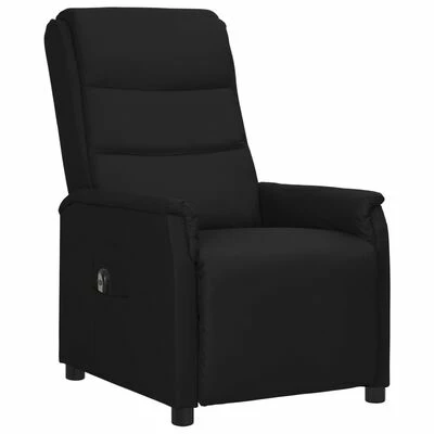 VidaXL Fauteuil inclinable électrique Noir Similicuir 4 VidaXL Fauteuil inclinable électrique Noir Similicuir – Image 2
