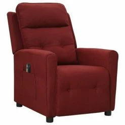 VidaXL Fauteuil inclinable électrique Rouge bordeaux Tissu 9 VidaXL Fauteuil inclinable électrique Rouge bordeaux Tissu -Fauteuils Soldes image 2 3098904