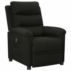 VidaXL Fauteuil inclinable électrique Noir Tissu -Fauteuils Soldes image 2 3098965