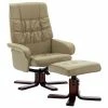 VidaXL Fauteuil inclinable avec repose-pied Cappuccino Similicuir -Fauteuils Soldes image 2 320123