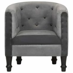 VidaXL Fauteuil Noir Cuir véritable et bois de manguier massif 9 VidaXL Fauteuil Noir Cuir véritable et bois de manguier massif -Fauteuils Soldes image 2 320602