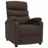 VidaXL Fauteuil inclinable Marron Tissu 2 VidaXL Fauteuil inclinable Marron Tissu -Fauteuils Soldes image 2 321220