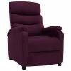 VidaXL Fauteuil inclinable Violet Tissu 1 VidaXL Fauteuil inclinable Violet Tissu -Fauteuils Soldes image 2 321223