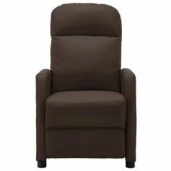 VidaXL Fauteuil inclinable Marron Similicuir 9 VidaXL Fauteuil inclinable Marron Similicuir -Fauteuils Soldes image 2 321354