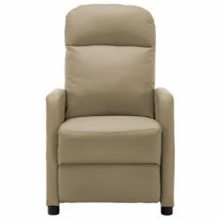 VidaXL Fauteuil inclinable Cappuccino Similicuir -Fauteuils Soldes image 2 321358