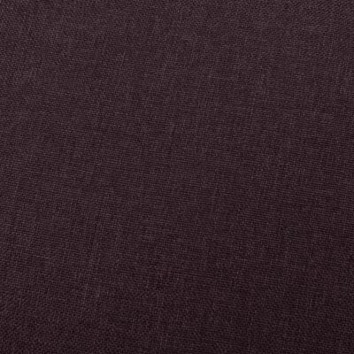 VidaXL Fauteuil inclinable Violet Tissu 4 VidaXL Fauteuil inclinable Violet Tissu – Image 2