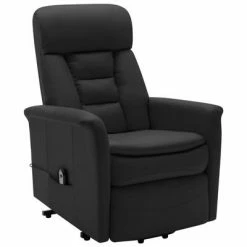 VidaXL Fauteuil inclinable Noir Similicuir 9 VidaXL Fauteuil inclinable Noir Similicuir -Fauteuils Soldes image 2 324007