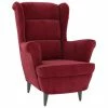 VidaXL Fauteuil Rouge bordeaux Velours -Fauteuils Soldes image 2 324064