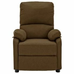 VidaXL Fauteuil inclinable Marron Tissu 9 VidaXL Fauteuil inclinable Marron Tissu -Fauteuils Soldes image 2 324073