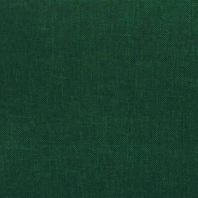 VidaXL Fauteuil Vert foncé Tissu 4 VidaXL Fauteuil Vert foncé Tissu – Image 2