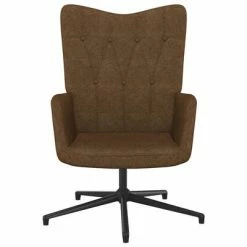 VidaXL Chaise de relaxation Marron Tissu 9 VidaXL Chaise de relaxation Marron Tissu -Fauteuils Soldes image 2 327570