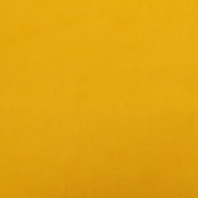 VidaXL Chaise de détente et repose-pied Jaune moutarde Velours et PVC 4 VidaXL Chaise de détente et repose-pied Jaune moutarde Velours et PVC – Image 2