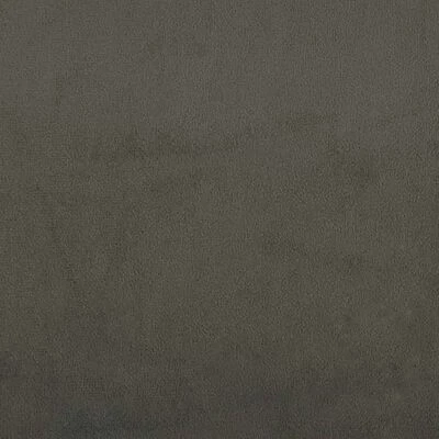 VidaXL Chaise de relaxation Gris foncé Velours 4 VidaXL Chaise de relaxation Gris foncé Velours – Image 2