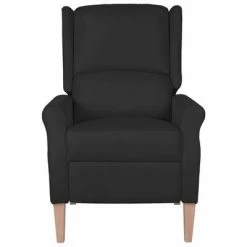 VidaXL Fauteuil inclinable Noir Tissu 9 VidaXL Fauteuil inclinable Noir Tissu -Fauteuils Soldes image 2 329260