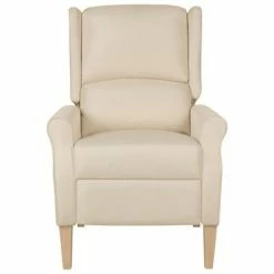 VidaXL Fauteuil inclinable Crème Tissu 9 VidaXL Fauteuil inclinable Crème Tissu -Fauteuils Soldes image 2 329267
