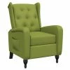 VidaXL Fauteuil inclinable Vert clair Velours 1 VidaXL Fauteuil inclinable Vert clair Velours -Fauteuils Soldes image 2 329344