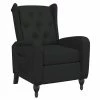 VidaXL Fauteuil inclinable Noir Velours 1 VidaXL Fauteuil inclinable Noir Velours -Fauteuils Soldes image 2 329347