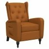 VidaXL Fauteuil inclinable Marron Velours -Fauteuils Soldes image 2 329349