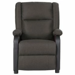 VidaXL Fauteuil inclinable TV Gris foncé Similicuir et tissu -Fauteuils Soldes image 2 329488