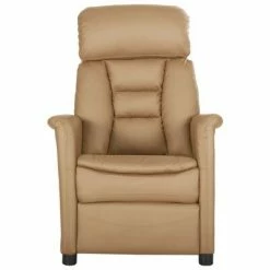 VidaXL Fauteuil inclinable Cappuccino Similicuir -Fauteuils Soldes image 2 329677