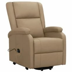 VidaXL Fauteuil inclinable Cappuccino Similicuir -Fauteuils Soldes image 2 329691