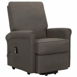 VidaXL Fauteuil inclinable Marron Tissu -Fauteuils Soldes image 2 329723