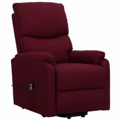 VidaXL Fauteuil inclinable Violet Tissu 9 VidaXL Fauteuil inclinable Violet Tissu -Fauteuils Soldes image 2 329746