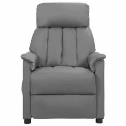 VidaXL Fauteuil inclinable Gris Similicuir -Fauteuils Soldes image 2 338854