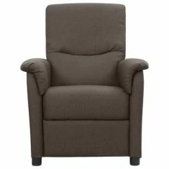 VidaXL Fauteuil inclinable Marron Tissu -Fauteuils Soldes image 2 338900