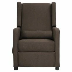 VidaXL Fauteuil inclinable Marron Tissu -Fauteuils Soldes image 2 339004