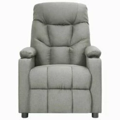 VidaXL Fauteuil inclinable Gris clair Tissu 9 VidaXL Fauteuil inclinable Gris clair Tissu -Fauteuils Soldes image 2 339082