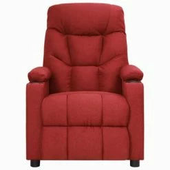 VidaXL Fauteuil inclinable Rouge bordeaux Tissu 9 VidaXL Fauteuil inclinable Rouge bordeaux Tissu -Fauteuils Soldes image 2 339085