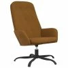 VidaXL Chaise de relaxation Marron Velours