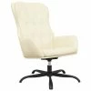 VidaXL Fauteuil inclinable Crème Similicuir -Fauteuils Soldes image 2 341241