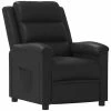 VidaXL Fauteuil inclinable Noir Similicuir -Fauteuils Soldes image 2 342363
