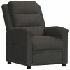 VidaXL Fauteuil inclinable Gris foncé Velours 1 VidaXL Fauteuil inclinable Gris foncé Velours -Fauteuils Soldes image 2 342378