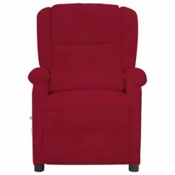 VidaXL Fauteuil inclinable Rouge bordeaux Velours 9 VidaXL Fauteuil inclinable Rouge bordeaux Velours -Fauteuils Soldes image 2 342404