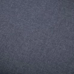 VidaXL Fauteuil sans accoudoirs avec repose-pied Gris foncé Tissu -Fauteuils Soldes image 3 246979