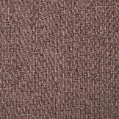 VidaXL Fauteuil sans accoudoirs avec repose-pied Marron Tissu 5 VidaXL Fauteuil sans accoudoirs avec repose-pied Marron Tissu – Image 3